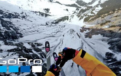 GoPro: Ski BASE POV | Matthias Giraud Skis Off of a Cliff