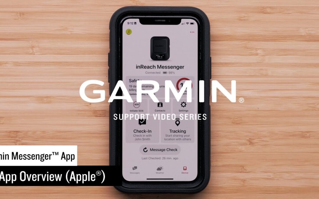 Garmin Support | Garmin Messenger™ App | Overvew (Apple®)
