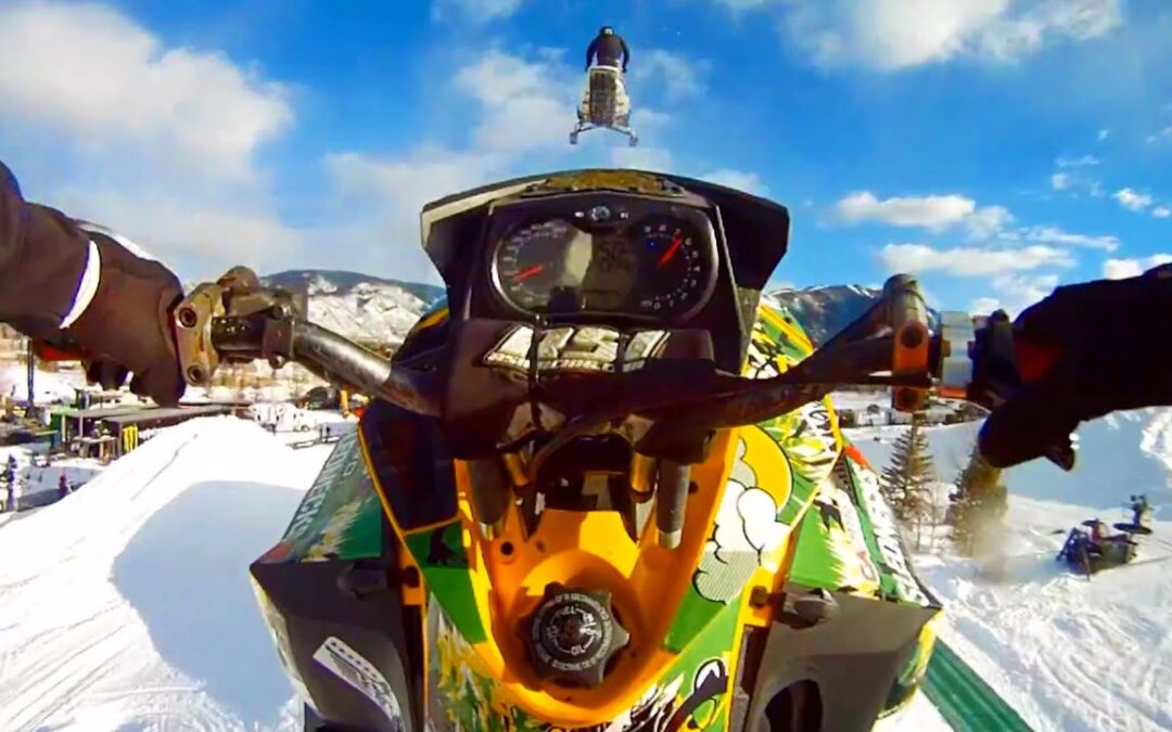 GoPro HD: Snowmobile X Games 15 – Slednecks‬ Freestyle