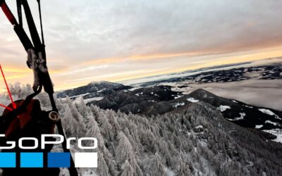GoPro Awards: Speedflying Into a Snowy Slovenian Sunset | HERO11 Black POV