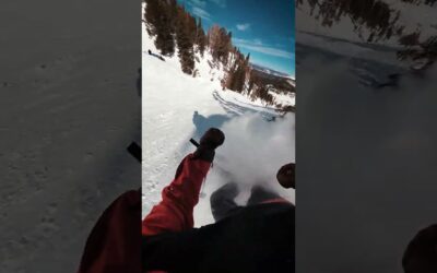 GoPro | Skiing a Hidden Line at Mammoth Mountain 🎬 Chris Benchetler #Shorts