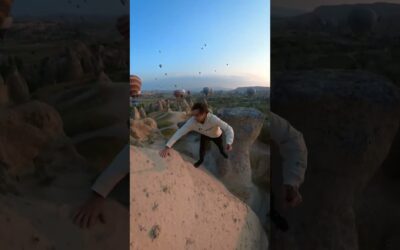 If you’re looking for VIEWS, nothing beats #cappadocia 😎 #insta360 #travel #turkey #videography