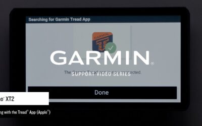 Garmin Support | zūmo® XT2 | Pairing with the Tread® App (Apple®)