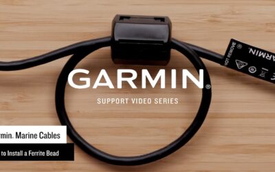 Garmin Support | Installing a Ferrite Bead on Garmin Marine Cables