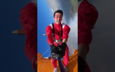 GoPro | Standing on top of an Airplane 🎬 Greg Slater #Shorts