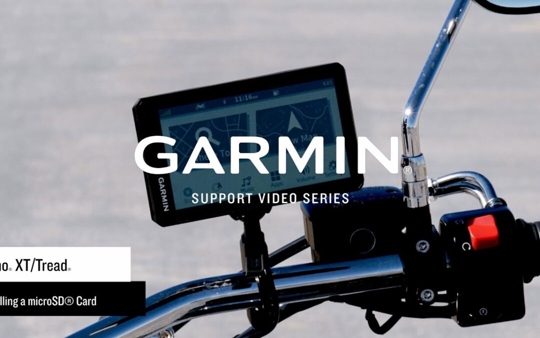 Garmin Support | Installing a microSD® Card on a zūmo® XT or Tread®