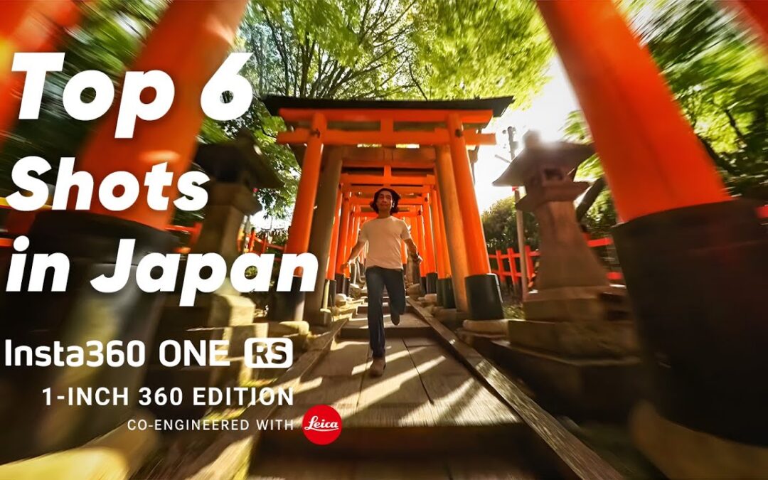 Insta360 RS 1-Inch 360 – Top 6 Travel Shots in Japan (ft. Brandon Li)