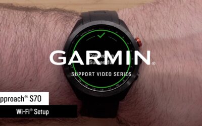 Garmin Support | Approach® S70 | Setting Up Wi-Fi®