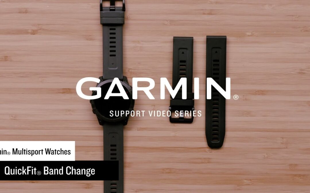 Garmin Support | Adventure/Multisport Watches | QuickFit® Band Replacement
