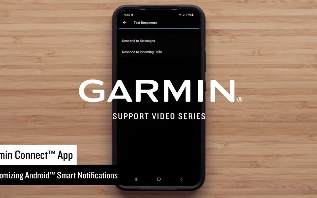 Garmin Support | Garmin Connect™ App | Customizing Android™ Text Responses