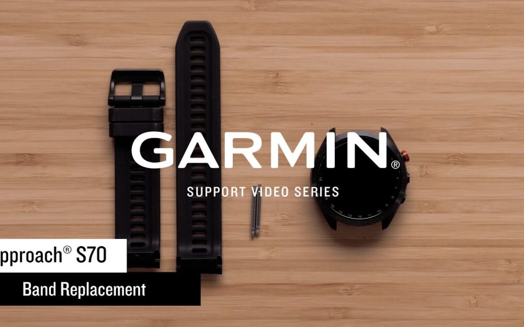 Garmin Support | Approach® S70 | Band Replacement