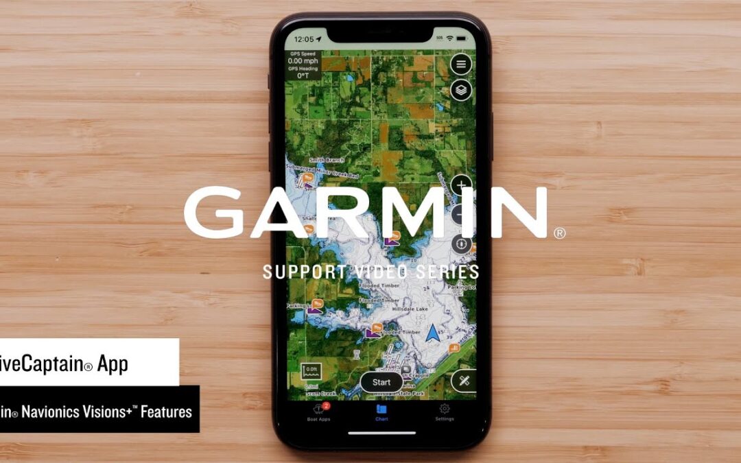 Garmin Support | ActiveCaptain® App | Garmin Navionics Vision+™ Features