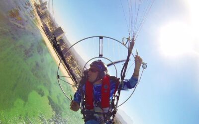 GoPro: Paramotor Over Dolphins