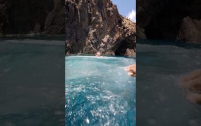 GoPro | 92-Foot Synchronized Cliff Jumping 🎬 Jérémy Nicollin #Shorts