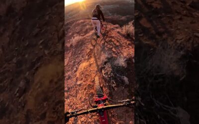 GoPro | Steep MTB Lines at Golden Hour 🎬 Johny Salido #Shorts