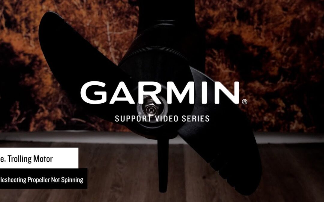 Garmin Support | Force® Trolling Motor | Troubleshooting Propeller Not Spinning