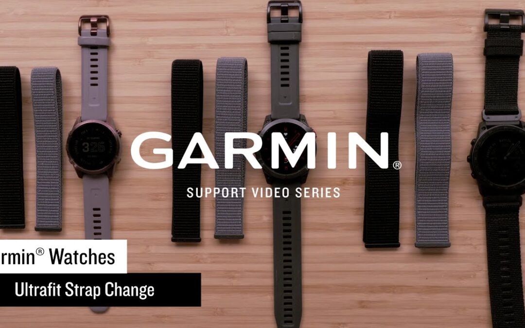 Garmin Support | Outdoor Adventure Watches | Installing an UltraFit Strap