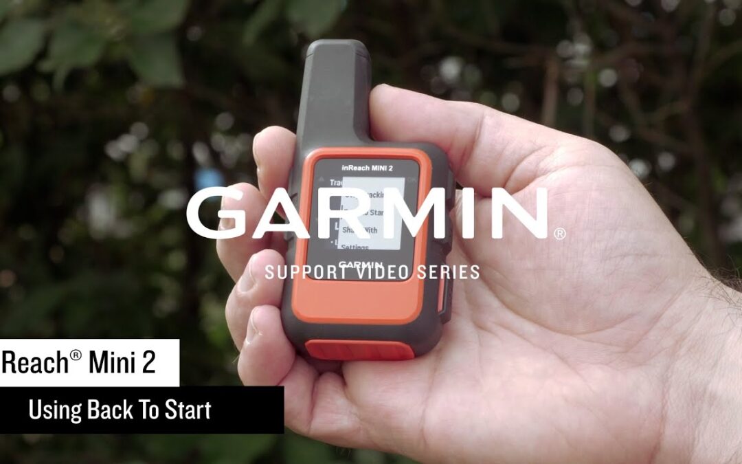 Garmin Support | inReach® Mini 2 | Using Back to Start