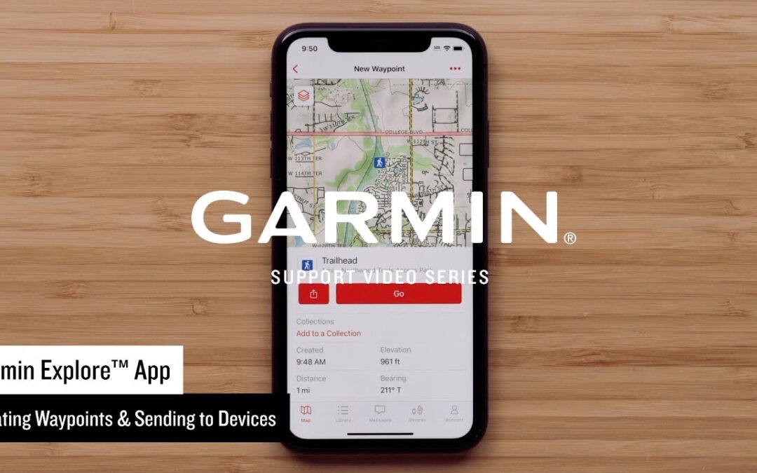 Garmin Support | Garmin Explore™ App | Creating a Waypoint