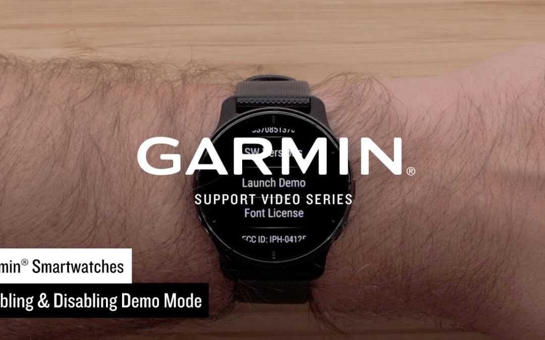 Garmin Support | Garmin Smartwatches | Demo Mode