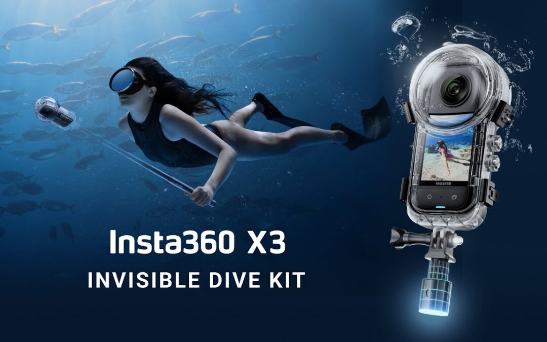 Introducing the Insta360 X3 Invisible Dive Kit