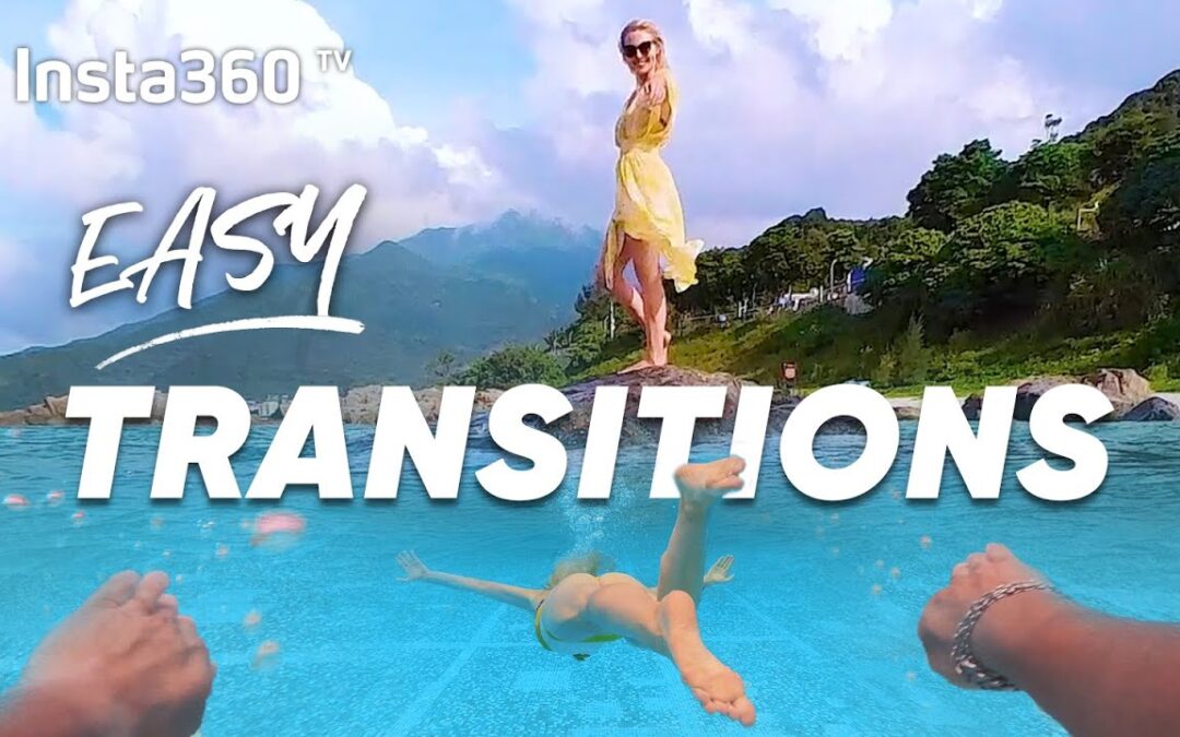 5 CREATIVE TRANSITION IDEAS with Insta360 GO 2