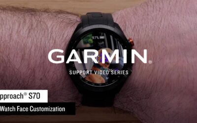 Garmin Support | Approach® S70 | Watch Face Customization