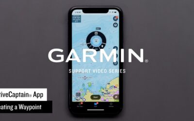 Garmin Support | ActiveCaptain® App | Creating a Waypoint