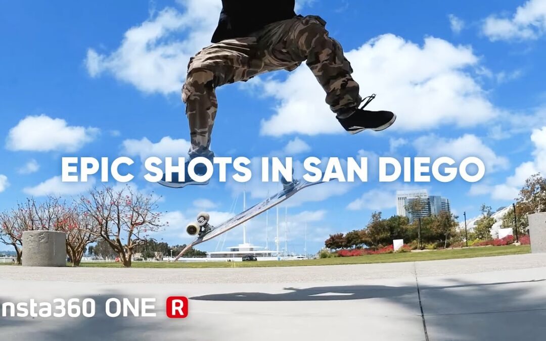 Epic Camera Shots in San Diego – Insta360 ONE R Twin Edition