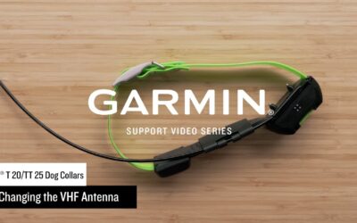 Garmin Support | Alpha® T 20 / TT™ 25 Dog Collars | Replacing the VHF Antenna