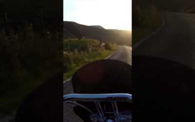 Chasing Sunsets With Drift Cameras 🏍️