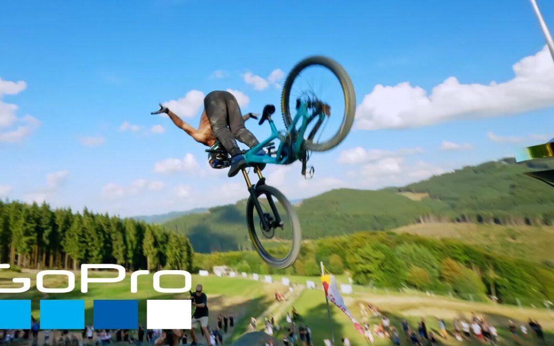 GoPro: First Ever Cliffhanger Front Flip | POV + BTS from The Nines MTB 2023