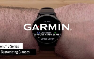 Garmin Support | Venu® 3 Series | Customizing Glances