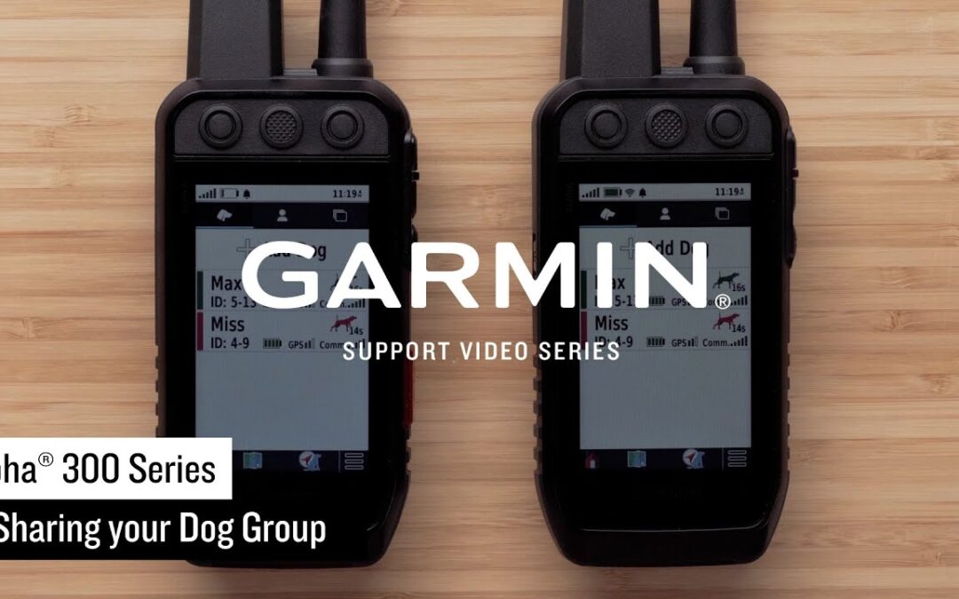 Garmin Support | Alpha® 300 Series | Dog Group Sharing