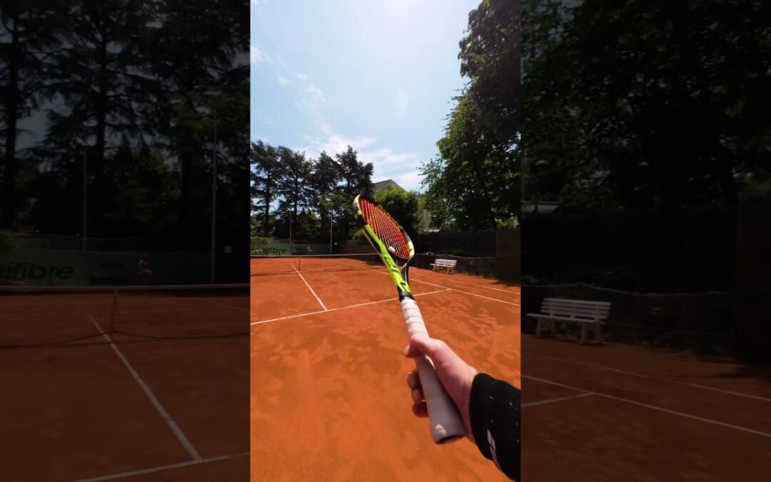 GO T3NNIS 🎾 Mount the camera anywhere for hands-free POVs and unique angles 🔥#insta360 #shorts #fyp