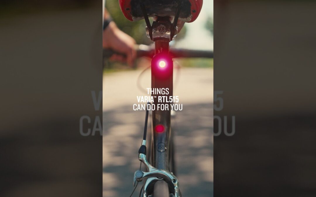 Don’t: Worry about cars when you’re riding a bike. Do: Get a #Varia RTL515. | Garmin