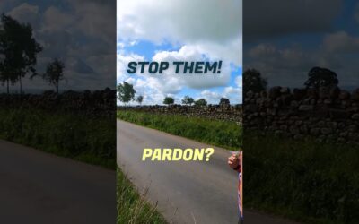 GoPro | Biker Stops Cow Stampede 🎬 Andrew O’Connor #Shorts #Cows