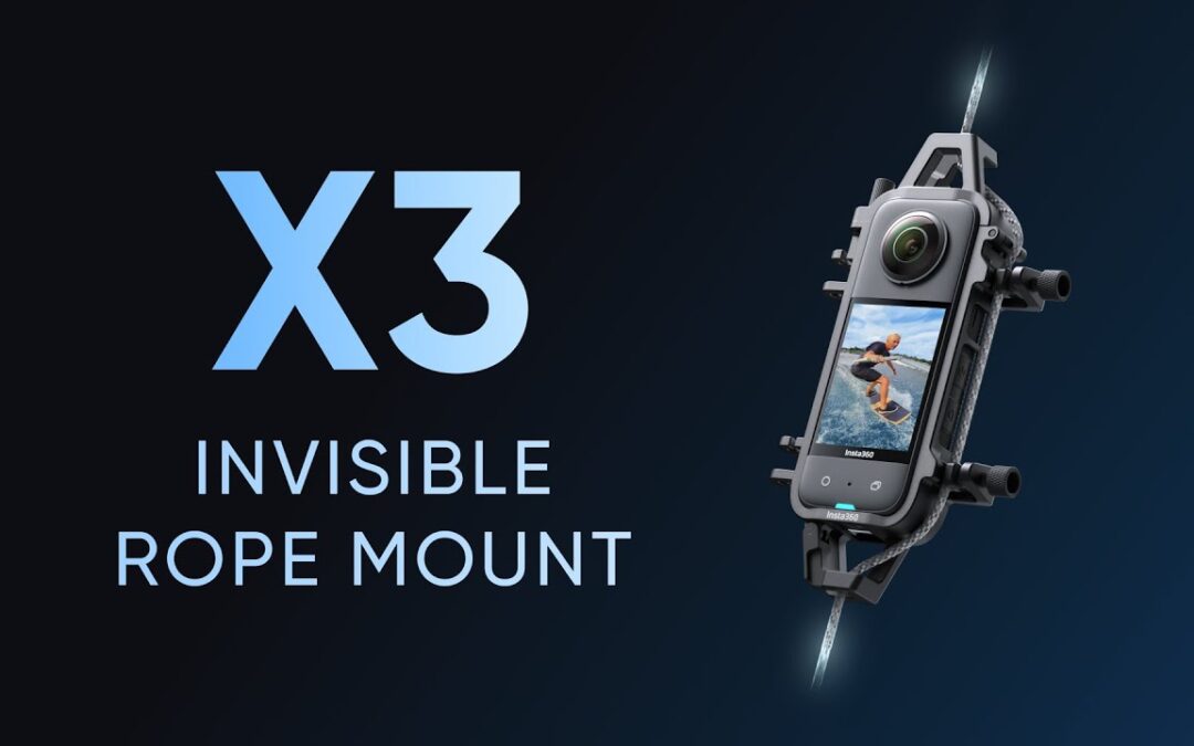 Introducing the Insta360 X3 Water Sports Rope Mount