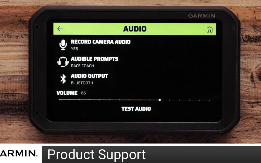 Support: Pairing Garmin Catalyst with Bluetooth® Audio