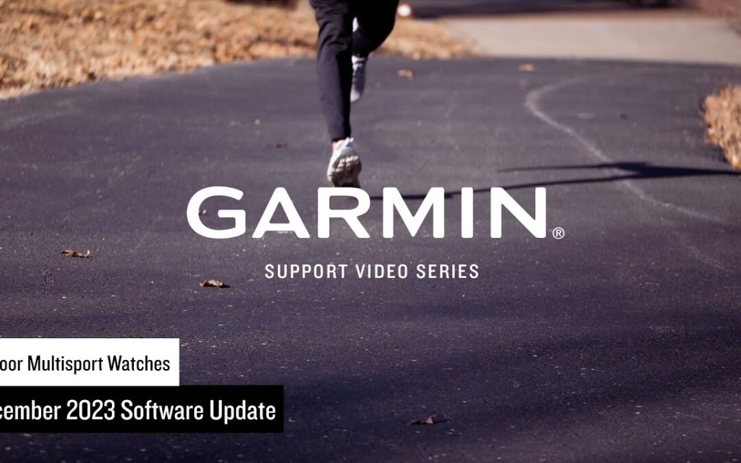 Garmin Support | Outdoor Adventure Watches | December 2023 Software Update