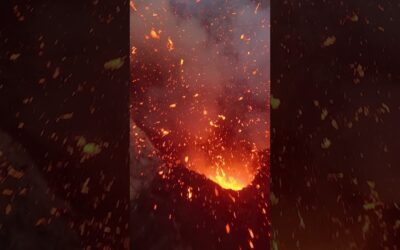 GoPro | GoPro vs Lava 🎬 Cycle Li #Shorts #Volcano