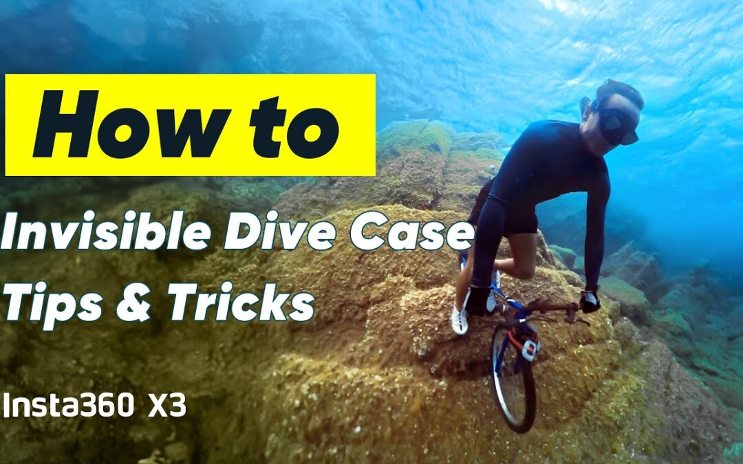 Insta360 X3 – How to Use the Invisible Dive Case (ft. BonnyandGava)