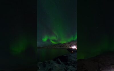 GoPro | Vibrant Northern Lights Show 🎬 Evan Possley #Shorts #NorthernLights