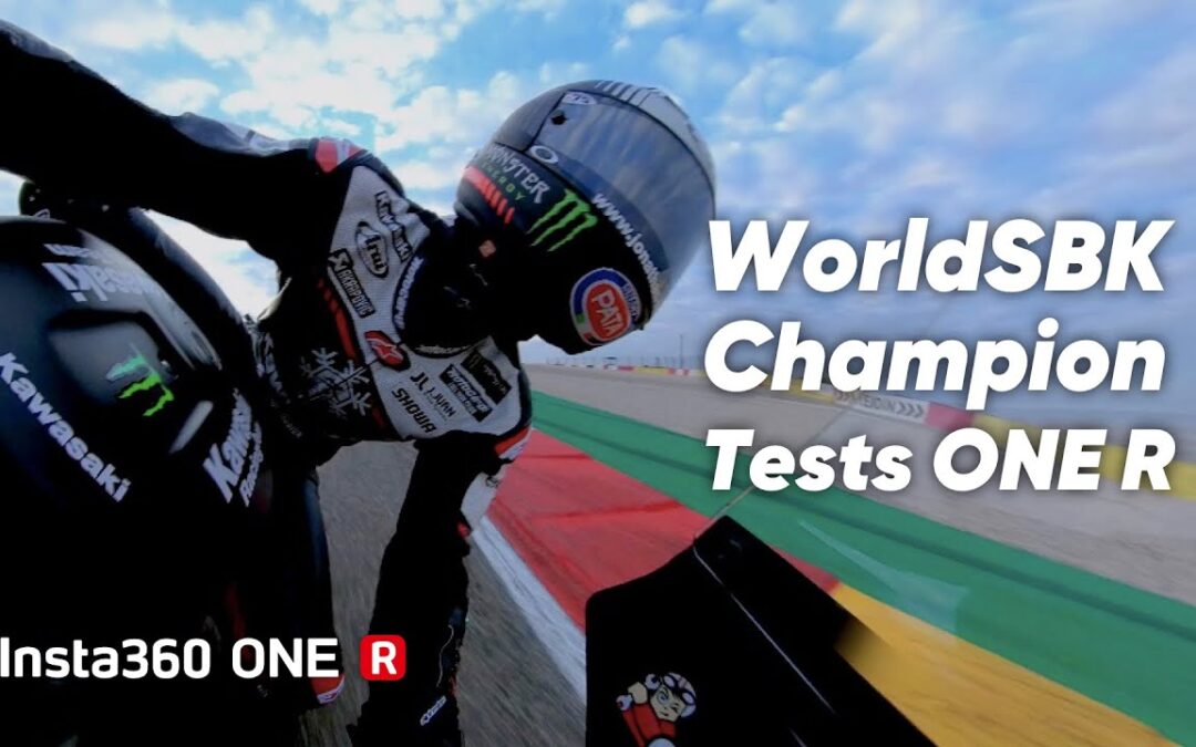 WorldSBK Champion Jonathan Rea Takes Insta360 ONE R for a Spin