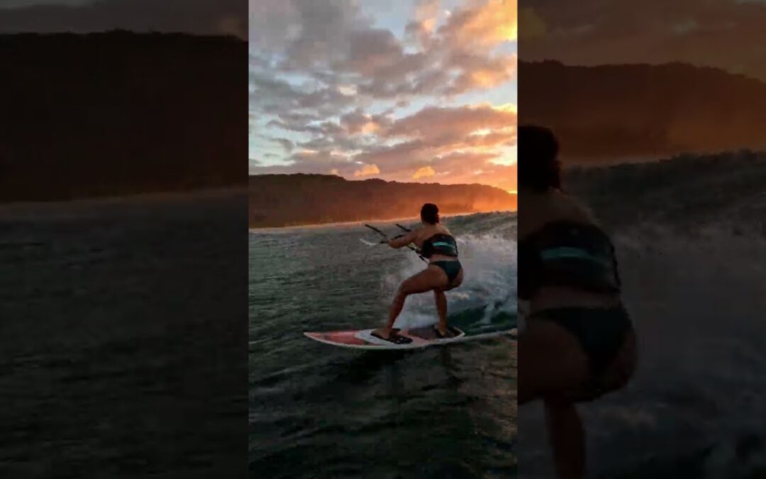 GoPro | Perfect Sunset Session in Hawaii 🎬 Moona Whyte + Keahi De Aboitiz #Shorts