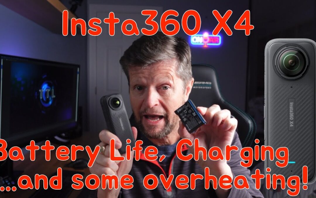 Insta360 X4: Battery Life, Charging and Overheating!
