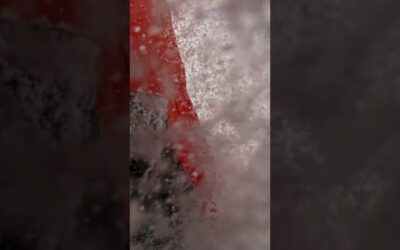 GoPro | Double Backflip off Massive Cliff 🎬 Noah Gaffney #Shorts #Ski