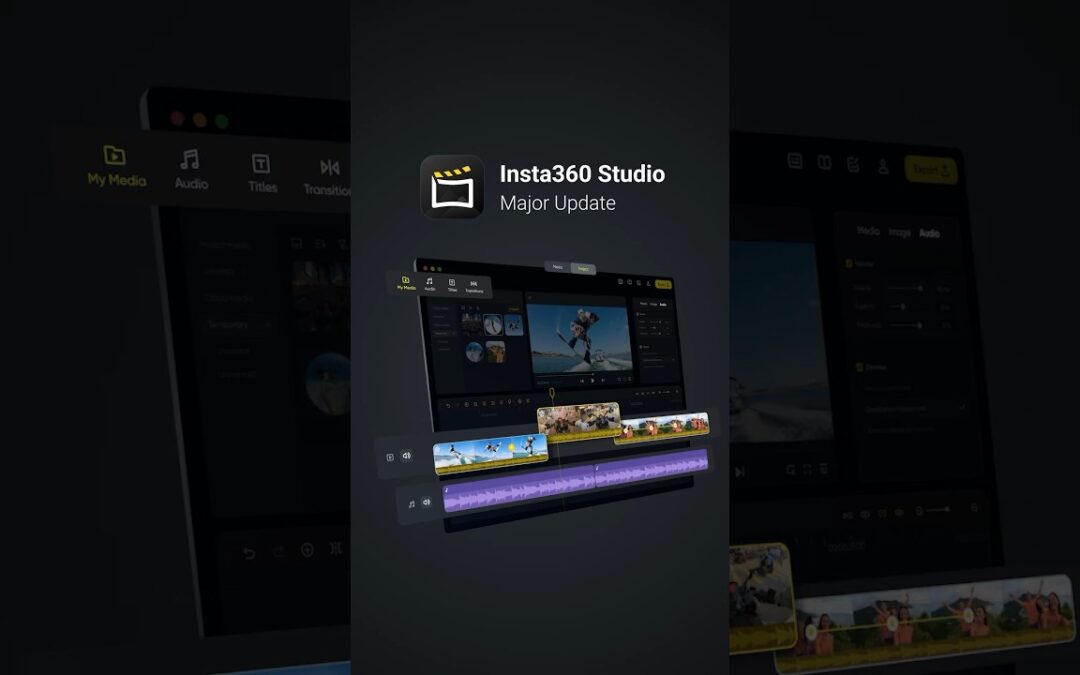 📢 Editing on your Mac or PC with Insta360 Studio just got a whole lot easier 📈 #Insta360 #Update