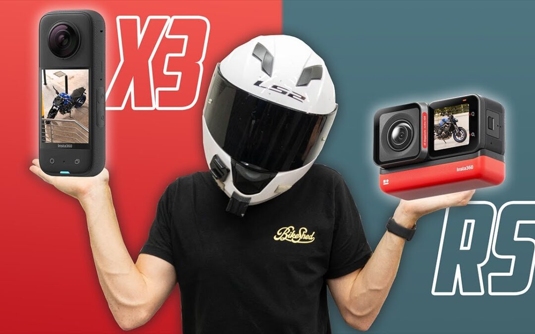 Which Is The Best 360 Camera For Motorcycles? | Insta360 X3 vs One RS