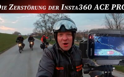 Ebike Tour Hamburg und die Zerstörung der Insta360 Are Pro 🙈